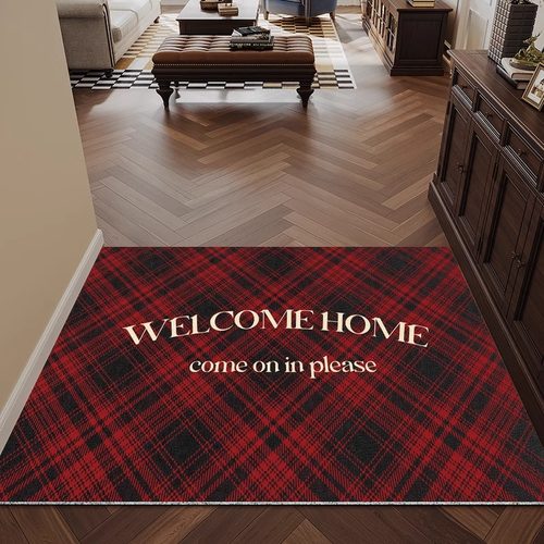 丝圈地垫入户门垫复古大门外防滑垫门口进门脚垫耐脏玄关地毯天津 - 图2