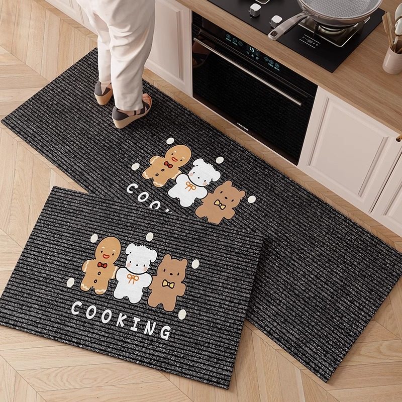 厨房专用地垫轻奢高级感耐脏防滑脚垫2025新款防滑防油吸水地毯,淘宝优惠券,粉丝福利购,淘宝优惠卷