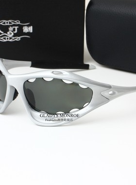 户外运动骑行徒步太阳镜男女复古跑步防风防沙开车墨镜大框夜视镜