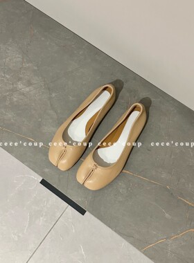 cece'coup 闭眼买买买！02/11 新品 25ss tabi分趾猪蹄芭蕾舞鞋女
