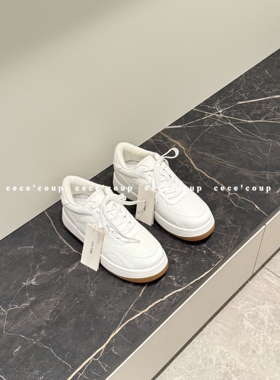 25ss拼色系带小白鞋休闲鞋女