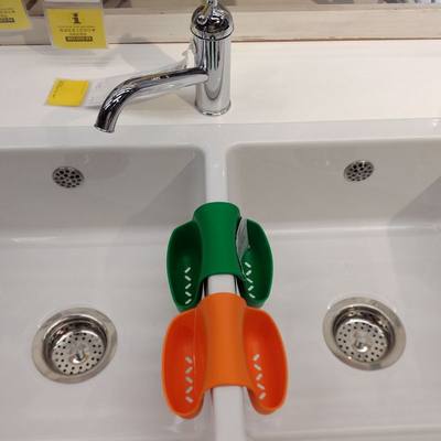 正品ikea宜家比安海绵架百洁布收纳架盛具厨房沥水架水槽配件 虎窝淘