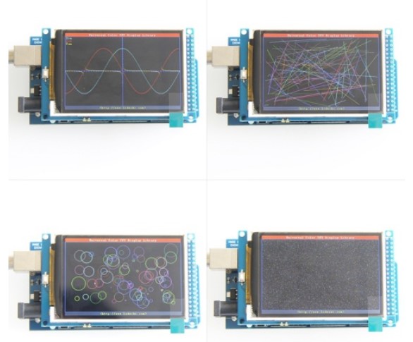 3.2寸高清TFTLCD显示屏 直插ARDUINO MEGA2560 320*480老梁示波器 - 图3