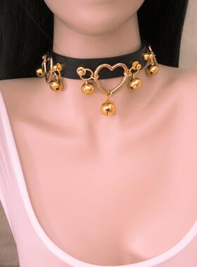 项圈定制刻字 女m牵引绳链子K9个性项链女m简约