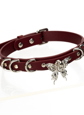 K9皮具手工定制刻字女士项圈