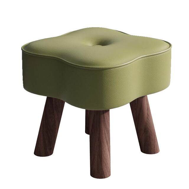 Household solid wood low stool replacement shoe stool door small stool