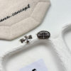 Niche cool retro oval hollow pattern cross ring for women new flower cross opening adjustable