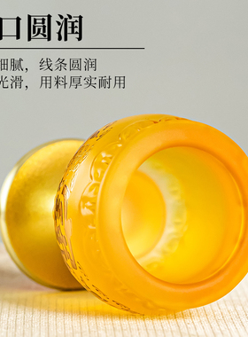 琉璃珍珠金供水杯仙家佛堂供奉