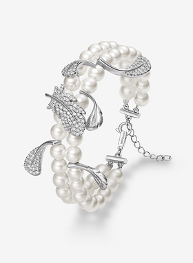 [新品]何方HEFANG优雅羽毛手链