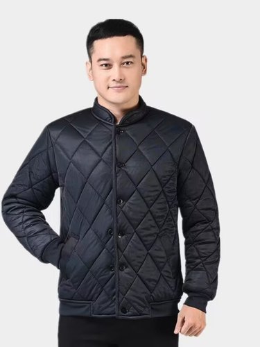 劳保棉袄工地工作服男秋冬夹克棉服干活加厚防寒服外套棉裤套装 - 图2