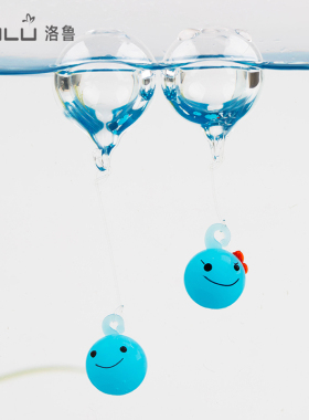 玻璃泡泡鱼鱼缸悬浮摆件装饰
