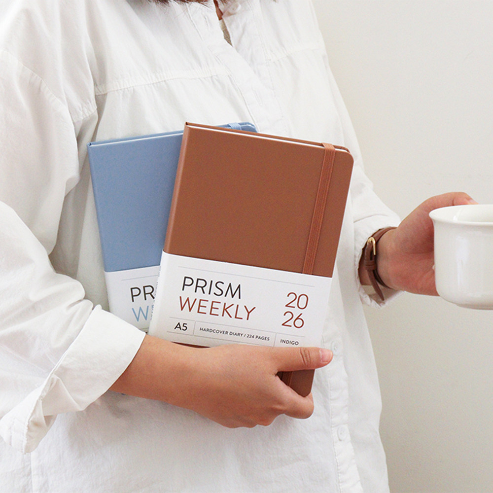 韩国indigo简约商务2026日程本周计划A5绑带笔记事PU手账本周记本,淘宝优惠券,粉丝福利购,淘宝优惠卷