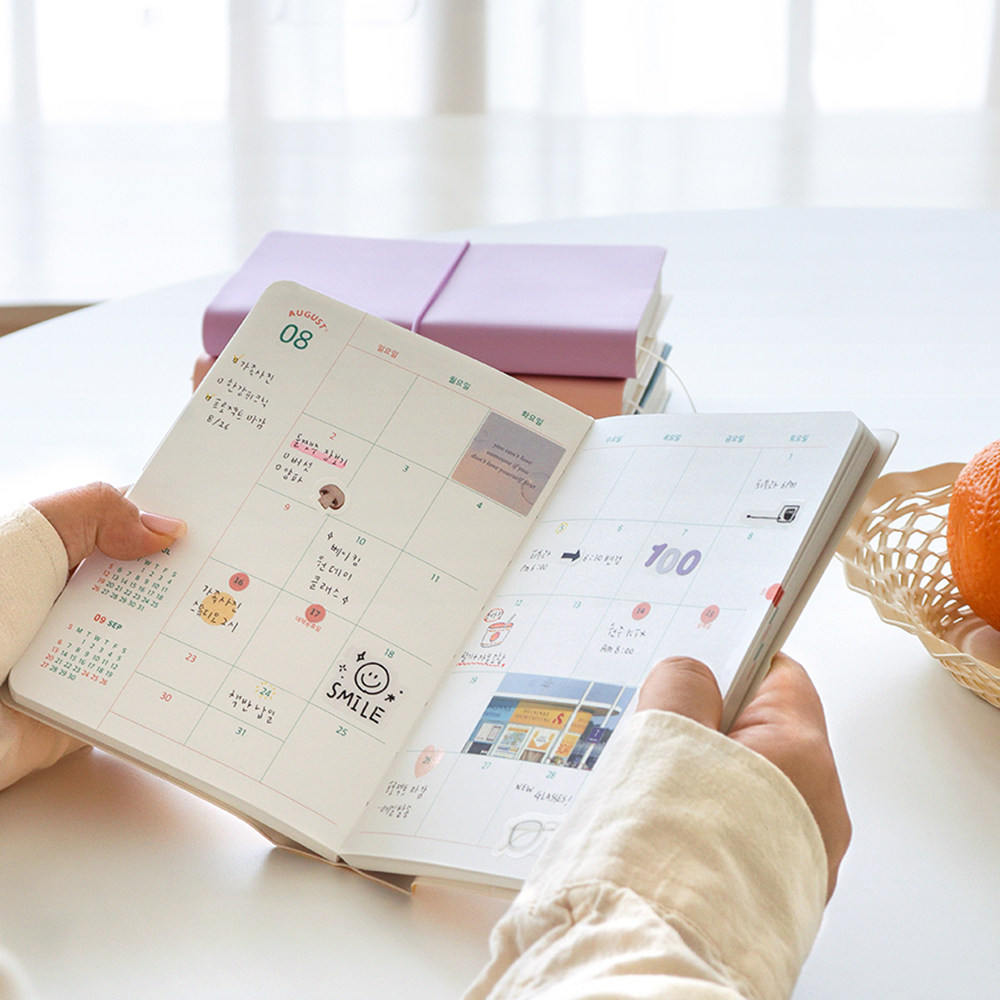 韩国indigo小清新八分格2026日程本周计划绑带心情手账日记记事本,淘宝优惠券,粉丝福利购,淘宝优惠卷
