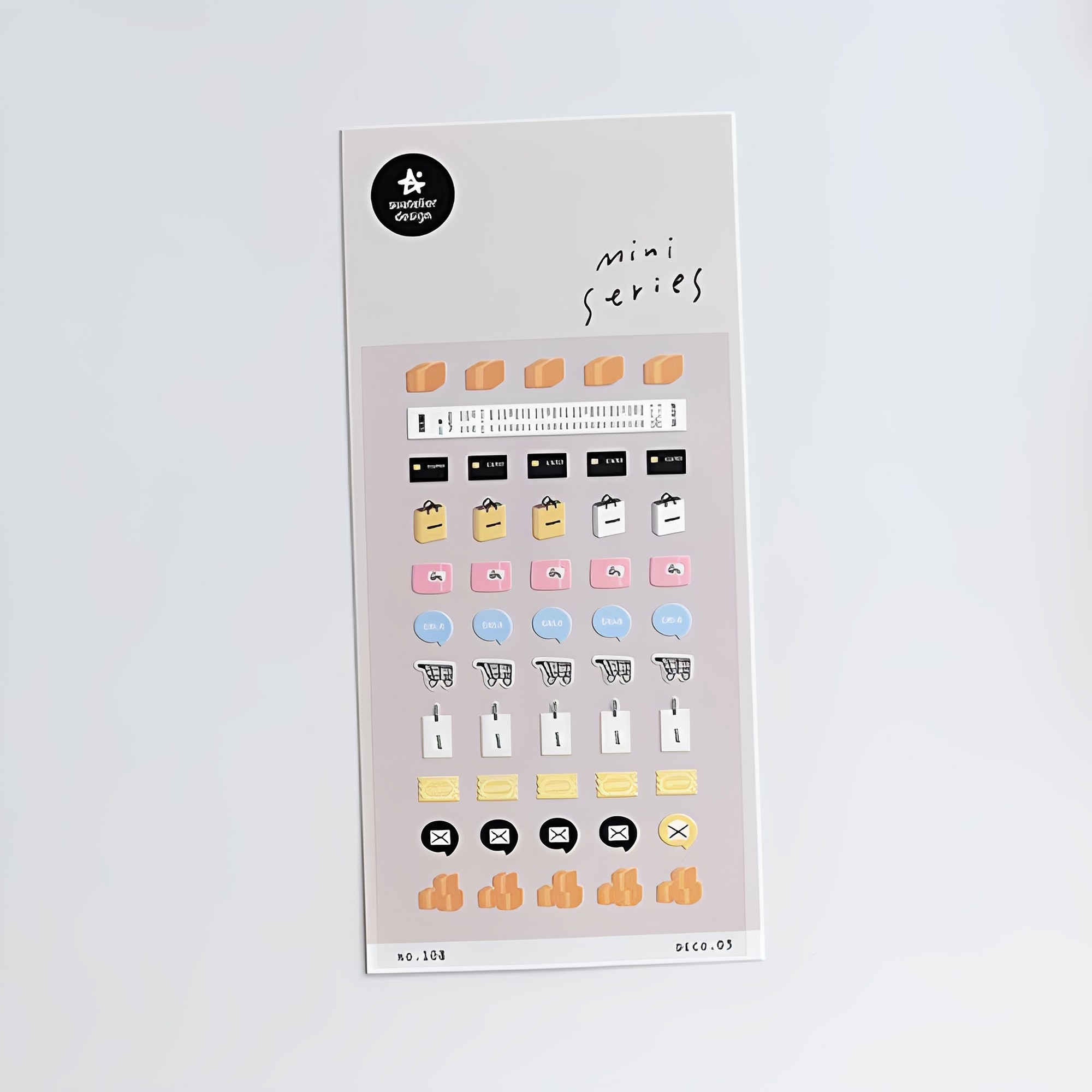 韩国SUATELIER森系ins可爱手账贴纸咕卡手机壳电脑装饰贴画小图案,淘宝优惠券,粉丝福利购,淘宝优惠卷