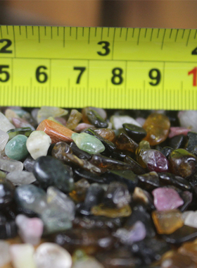 天然水晶佛堂花瓶密宗七宝石