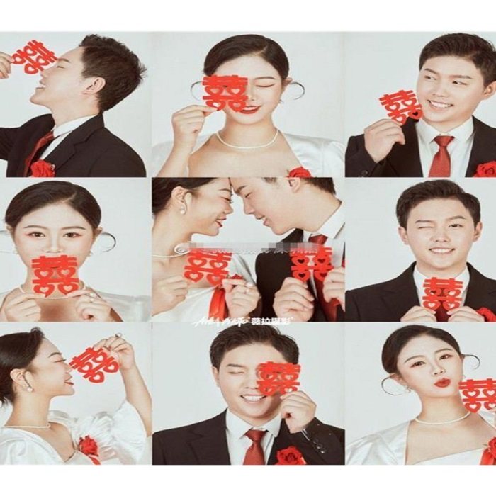 结婚本道具离婚本道具搞笑趣味拍照情侣七夕礼物生日男友摆件