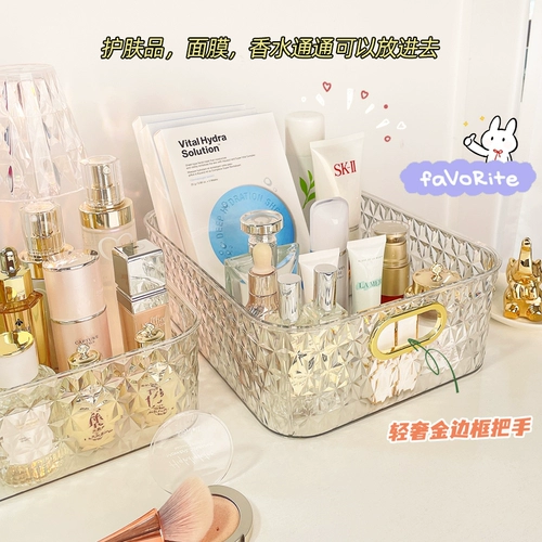 Ящик для хранения настольных закусок прозрачный акриловый столик в гостиной.