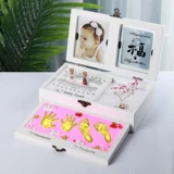 Детские отпечатки рук и ног для новорожденных для младенца, чернильная подушечка, детский сувенир, фоторамка ручной работы