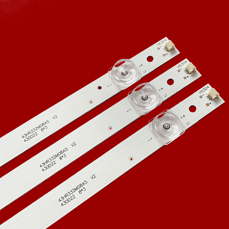 适用于联通43D01电视机LED背光灯条43HR332M08A5 V2 430D22 8* - 图2
