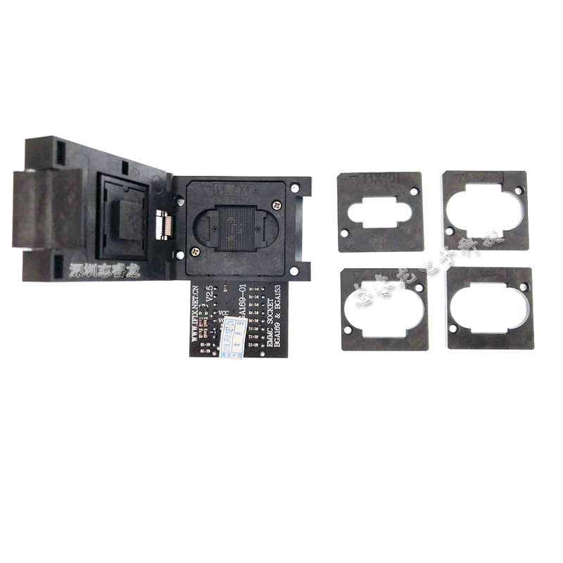 RT809H专用 液晶电视汽车导航音响EMMC BGA169 BGA153 烧录读写座,淘宝优惠券,粉丝福利购,淘宝优惠卷