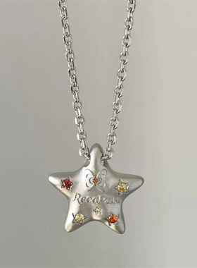 甜酷多巴胺星星项链独特设计