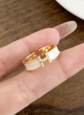 复古装饰法式可调节戒指