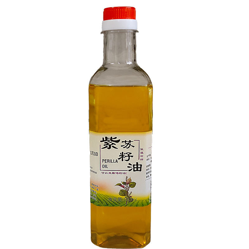 东北冷榨紫苏籽油长白山农家自产苏籽油保真保纯500ml - 图3