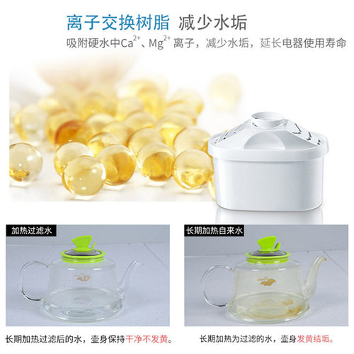 滤水壶滤芯6只装净水器滤芯通用九阳净水壶喜汇过滤壶滤芯子 - 图1