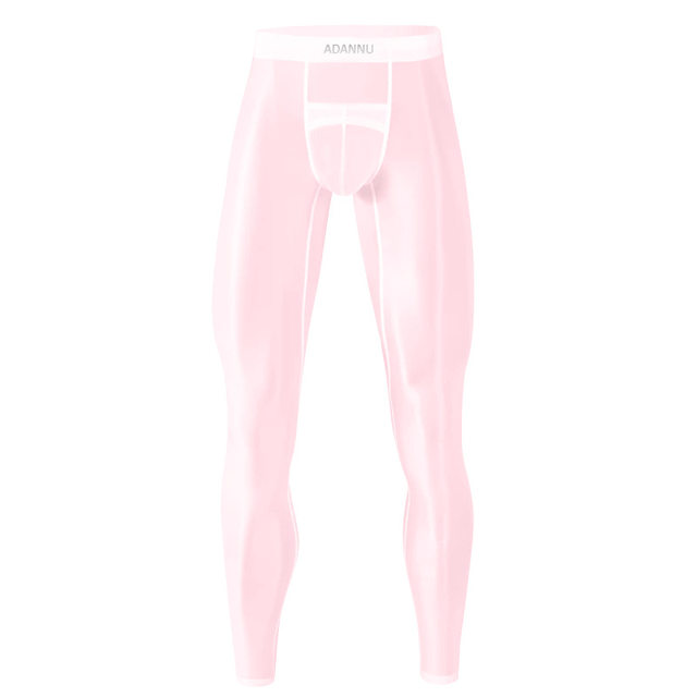 Adano full-gloss yarn men's leggings