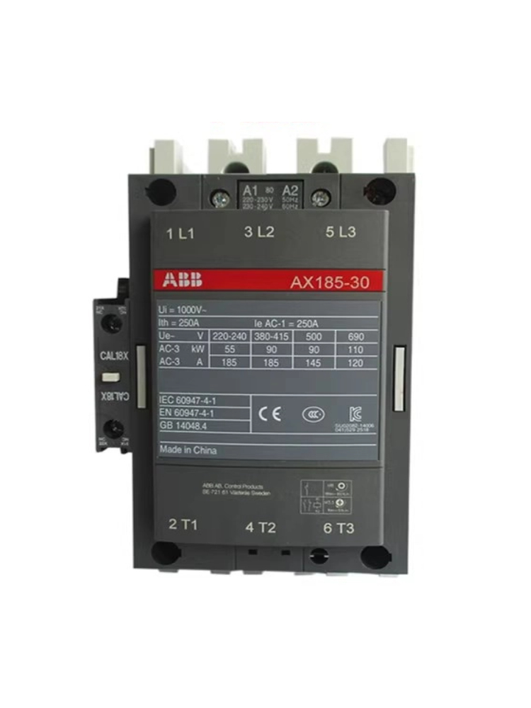 ABB交流接触器AX50-30-11/AX65/AX95/AX150/AX205/AX115/AX185-图1