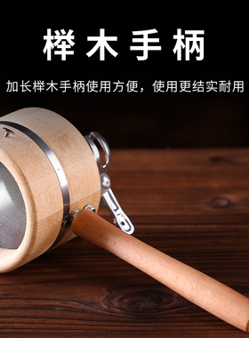 楠竹手持艾灸器防烫悬灸架雷火灸艾条固定支架随身灸艾灸盒工具