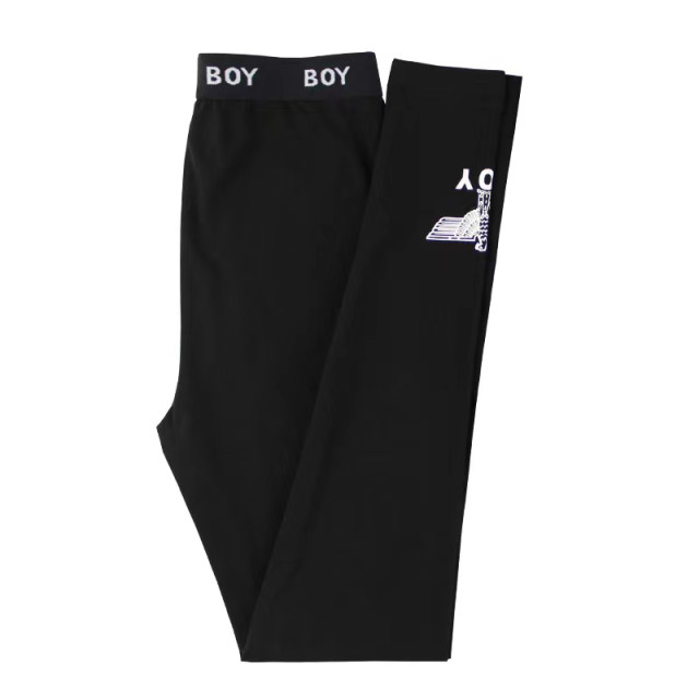 Leggings ກິລາ SAFOR BOY ທີ່ມີທ່າອ່ຽງສໍາລັບແມ່ຍິງ, 2025 ຜ້າຝ້າຍບໍລິສຸດຂະຫນາດໃຫຍ່ 9 ຈຸດ, ດູໃບໄມ້ລົ່ນແລະລະດູຫນາວບວກກັບ velvet