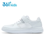 Белая обувь для мальчиков, низкие кроссовки, летняя детская спортивная обувь, подходит для подростков