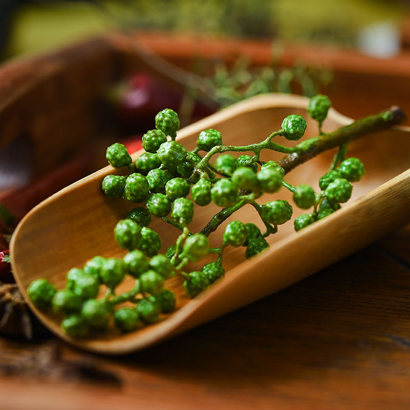 巴山小镇新鲜藤椒400g鲜麻椒鲜花椒四川汉源保鲜青花椒特麻椒香料 - 图0