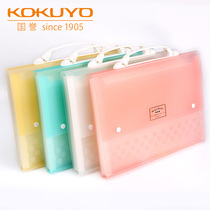 National Repute Accordion Bag Large Capacity Multilayer Folder Multifunction Office a4 Containing Box Transparent Bag Elementary School Students With Rolls Of Putting Papers for Collation Seminator Beginner High School Raw Pack Stationery