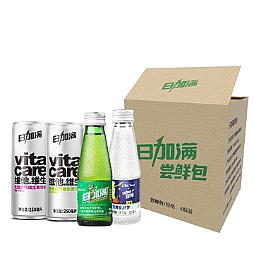 【尝鲜包】日加满饮品4罐装