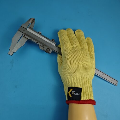 杜邦 Kevlar 防割手套/凯夫拉黄色/防切割保护/1041/KK1012/1051 - 图3