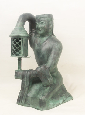 青铜器仿古风长信宫灯影视摆件