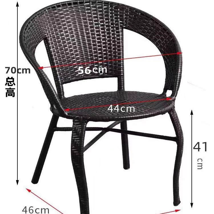 家用老人庭院室外户外编织藤椅子阳台小藤椅子休闲单人扶手靠背椅,淘宝优惠券,粉丝福利购,淘宝优惠卷
