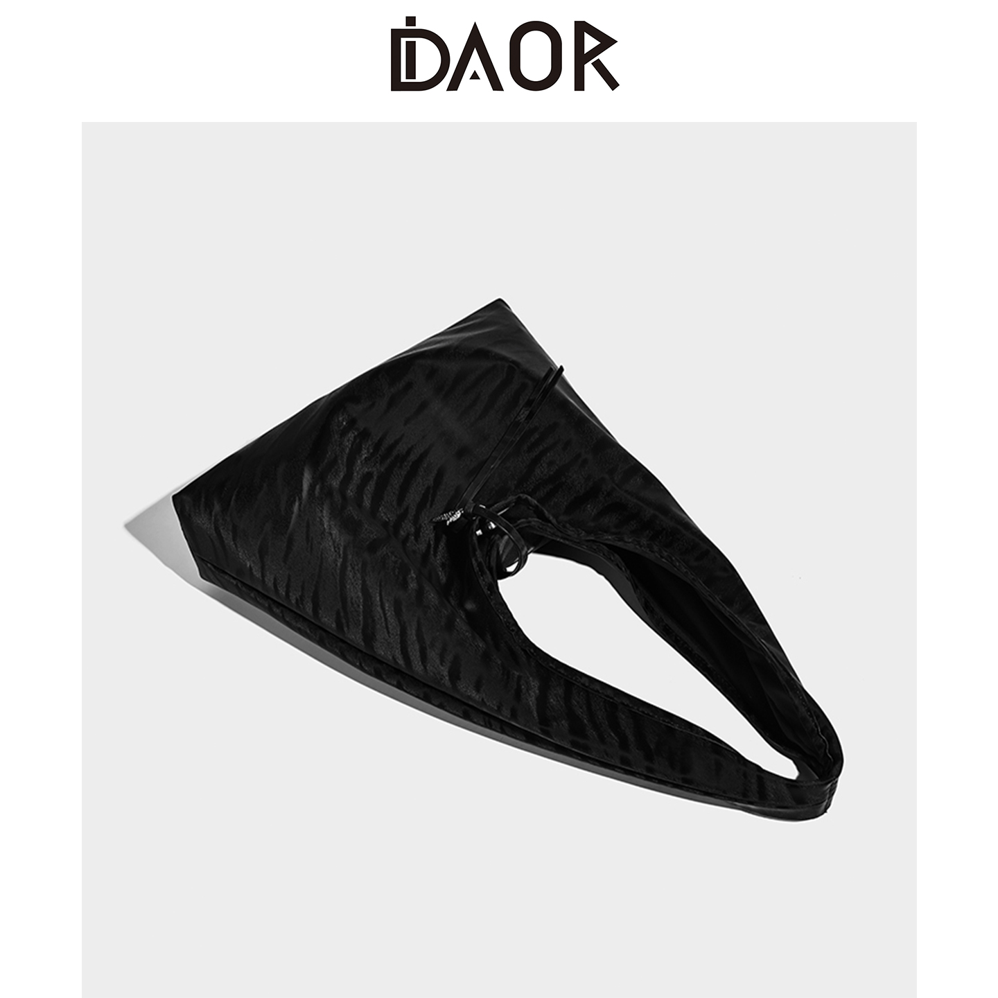 DAOR慵懒松弛感通勤托特包女2025秋冬新款大容量腋下包百搭单肩包 - 图3