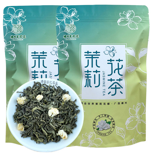 批茉莉花茶叶2026新茶春茶浓香茉莉香雪广西横县茉莉花茶绿茶500g - 图3