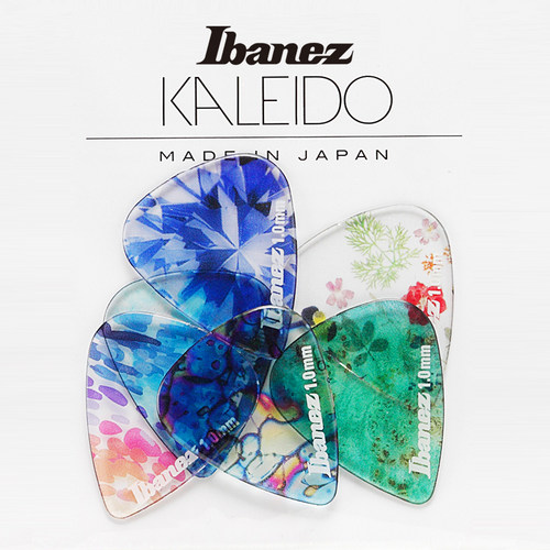 Ibanez官方旗舰店依班娜KALEIDO万花筒系列共聚酯电吉他练习拨片 - 图0