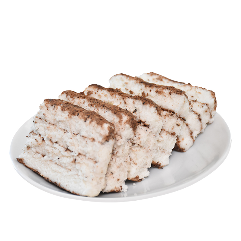 正宗朝鲜族风味小豆白糕伞状散壯糯米糕红豆方糕延边红豆打糕糕点 - 图3