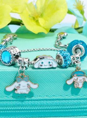 爆款可爱手串手工库洛米玉桂狗