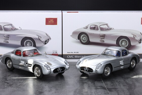 Mercedes Benz 300SLR Uhlenhaute CMC car model