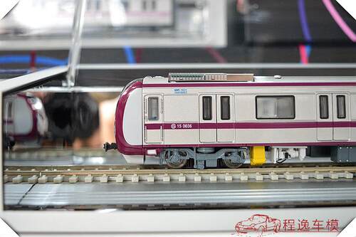 程逸原厂 1:87 北京地铁模型 北京地铁十五号线 15号线 - 图2