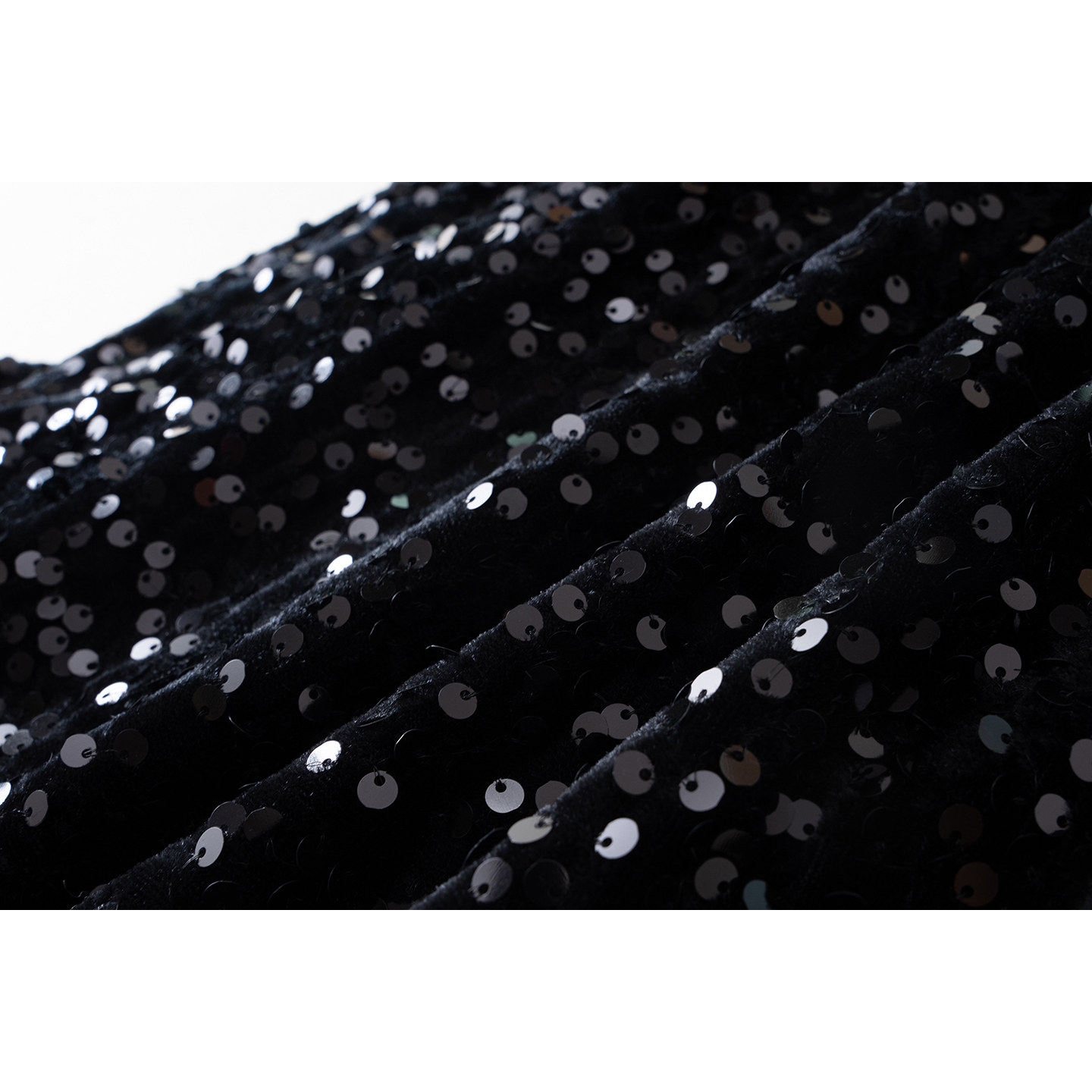 女童亮片半身裙冬季新款黑色长款半裙儿童百褶裙修身显瘦丝绒裙子,淘宝优惠券,粉丝福利购,淘宝优惠卷