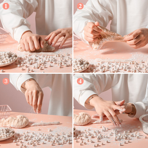 黑糖珍珠芋圆【家用】手工无添加粉圆小包装速煮珍珠奶茶专用原料 - 图1