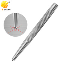 High Hardness Center Punch Conical Sample Punch Drilling Hole Punching Center Locator Pincers Tool Chisel Punch