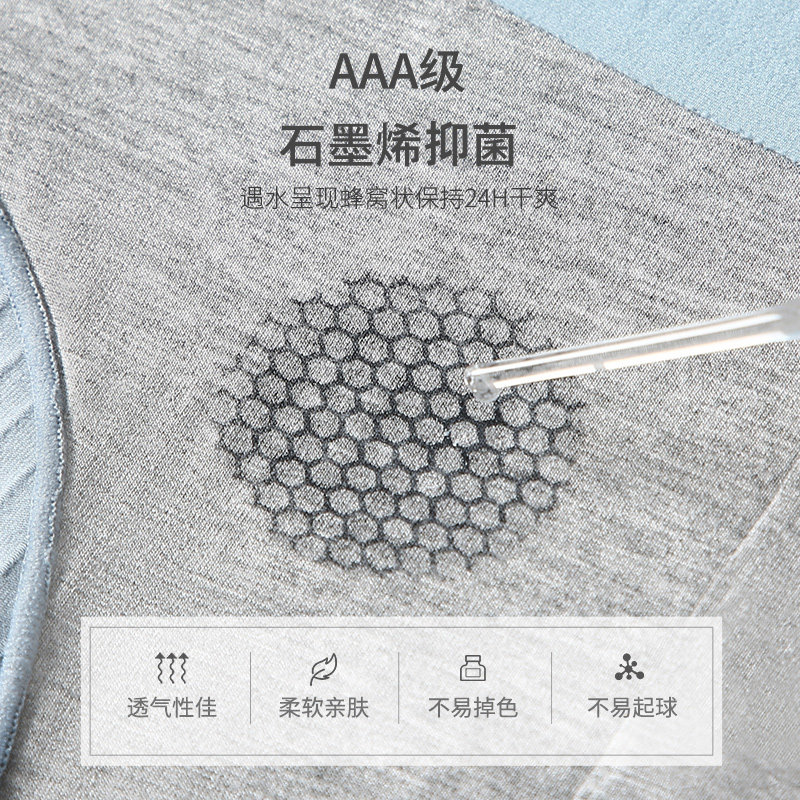 猫人男士纯棉2022新款抗菌爆款短裤 miiow猫人乐淘男平角内裤